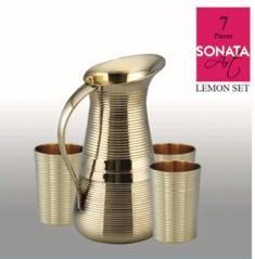 Brass Sonata Lemon Set