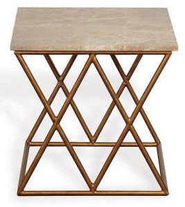 brass stool