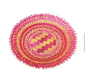 Bamboo basket - round