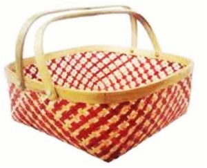 Bamboo Kaya Basket with handle