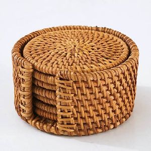 Cane Cup Mat Teapot Coaster