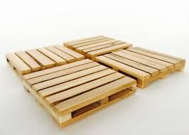 Compacted Wooden Pallets