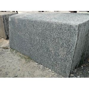 green granite slab