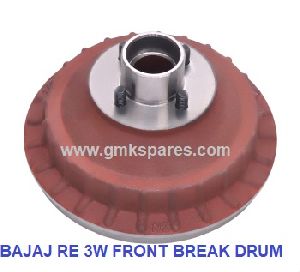 BAJAJ RE THREE WHEEL FRONT BREAK DRUM