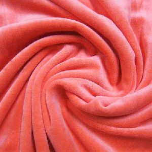 Plain Dyed Cotton Velvet Fabric