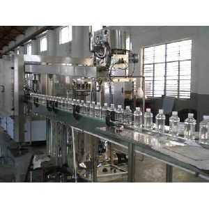 Automatic Stainless Steel Bottling Plant