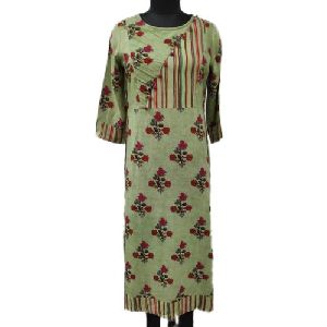 Printed Rayon Kurti