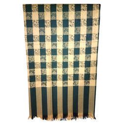 Woolen Check Shawl