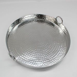 Aluminium Round Serving Tray