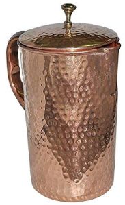 Copper Hammared Jug