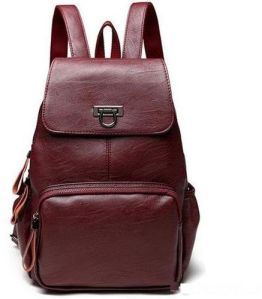 Synthetic Leather College Bag