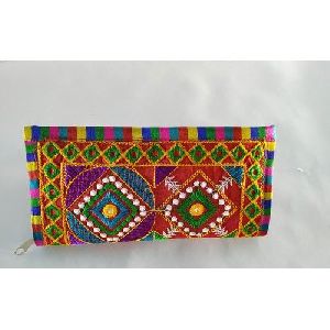 Embroidered Banjara Clutch Bag