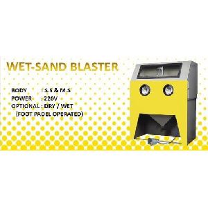 Sandblaster Polishing Machine