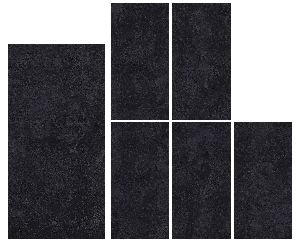 1200X2400mm Black Pearl Glossy Series Vitrified Slabs