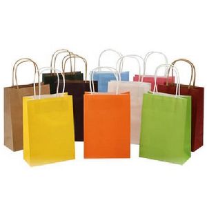 Multicolor Kraft Paper Bag