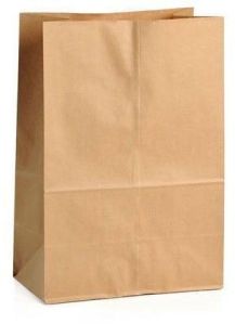 Plain Brown Kraft Paper Bag