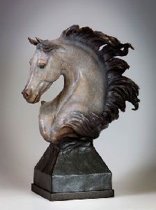 Horse Head Statue