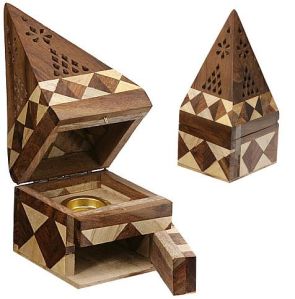 Wooden Incense Box