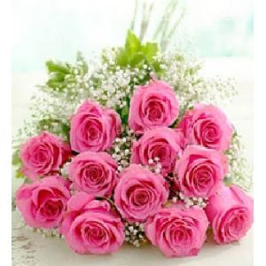 Pink Rose Flower Bouquet