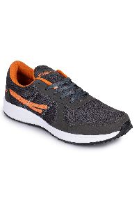 Orange & Grey Sports Shoes