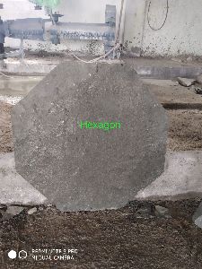 Hexagon lime stone