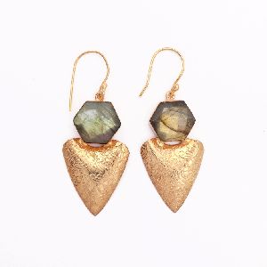 Labradorite stone Earrings