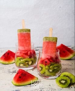 Watermelon Kiwi Ice Pops