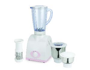 AM 19 - Mixer Grinder, 450W, 3 Speed + Pulse, 1 SAN Jar + 2SS Ja