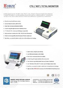 Borze CTG NST Machine