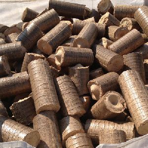 organic wood waste briquettes