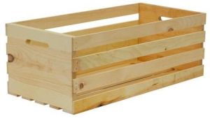 Industrial wooden crate