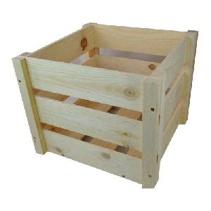 Rubber Wood Crate