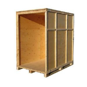wooden shipping box