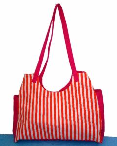 Cotton Canvas Beach Bag