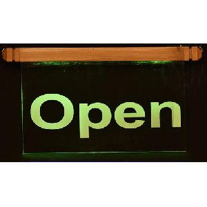 Acrylic LED Sign Board