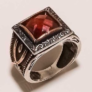 Sterling Silver Stone Ring