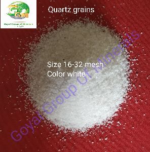 Quartz Grains (16-32 Mesh)