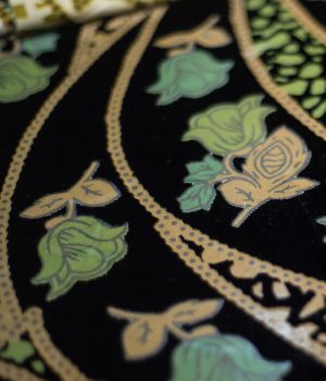 Burnout Velvet Fabric