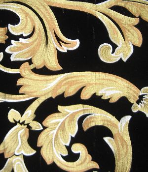 Pigment Printed Velvet Fabric