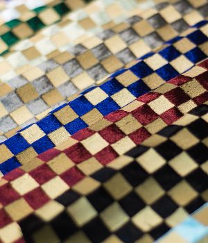 Pigment Printed Velvet Fabric