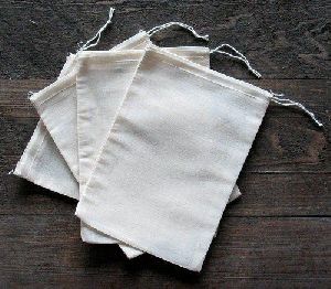 White Muslin Bag