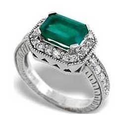 Stone Green Stone Ring