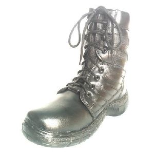 Men Black Army Boots