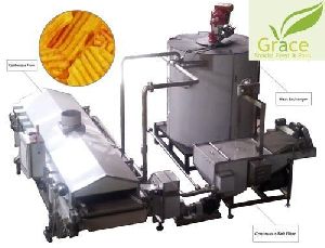 Continuous Potato Chips Fryer