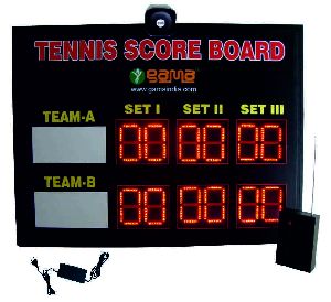 Tennis Scoreboard Set of 3