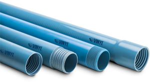 medium duty vinyl 4 inch ribbed screen pipe