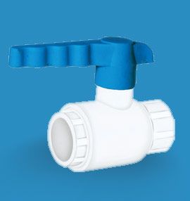 UPVC Ling Handle Two Piece Ball Valve