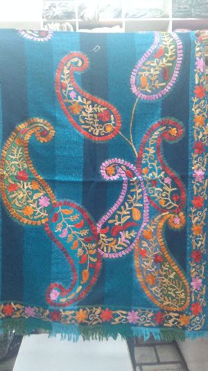 aari embroidered shawls