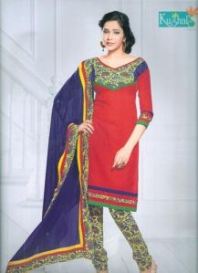 Semi-Stitched Salwar Kameez