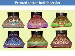 Printed Cotton Bed Sheets